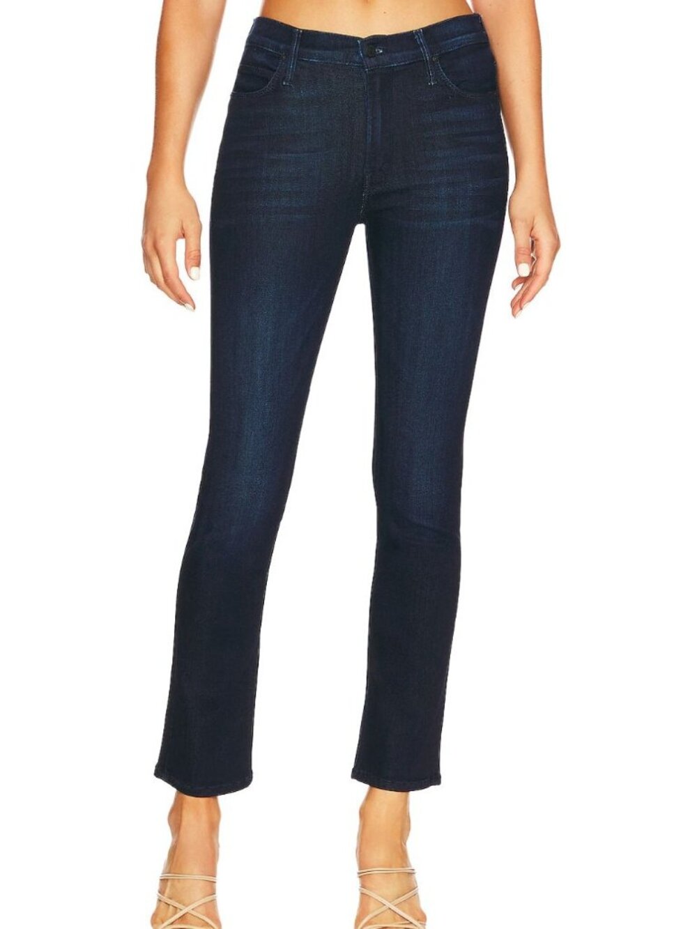 MOTHER The Mid Rise Dazzler Jeans Ankle Now Or Never Size 27